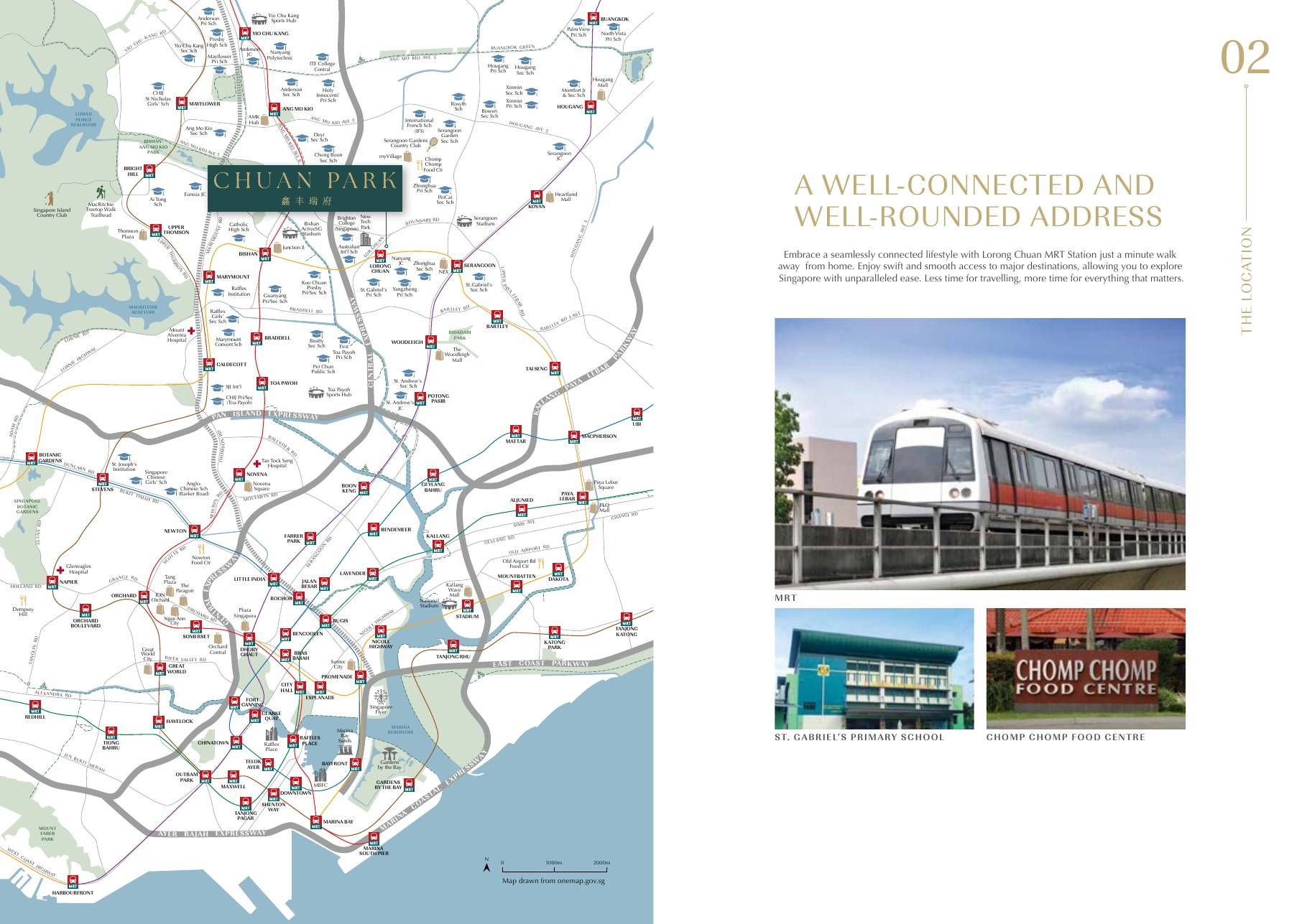 Chuan Park location map
